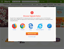 Tablet Screenshot of iherb.com